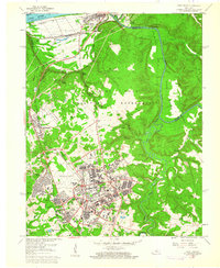 1960 Map of Fort Knox, KY — High-Res | Pastmaps